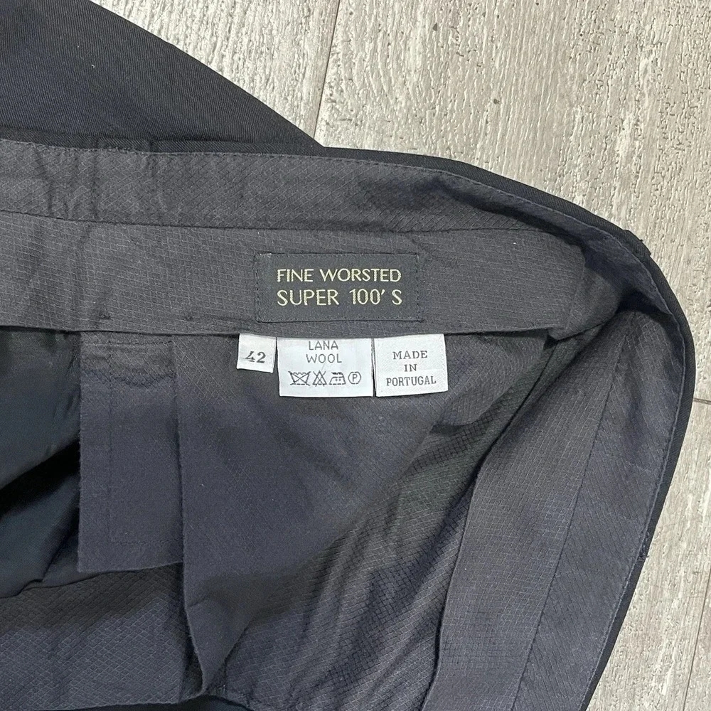 Mens 43 X 31 Ermenegildo Zegna Black 